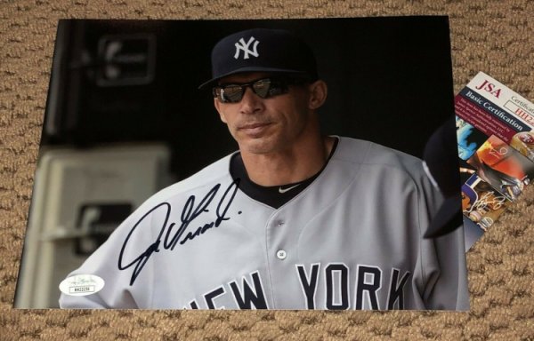 joe girardi autographed baseball