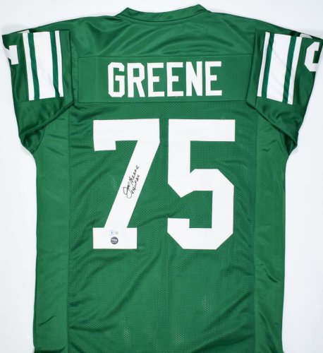 Joe Greene Signed Jersey - #75 Mitchell & Ness Jsa