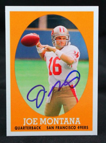 Joe Montana Signed San Francisco 49ers 8x10 Photo Beckett Witnessed White  Jersey