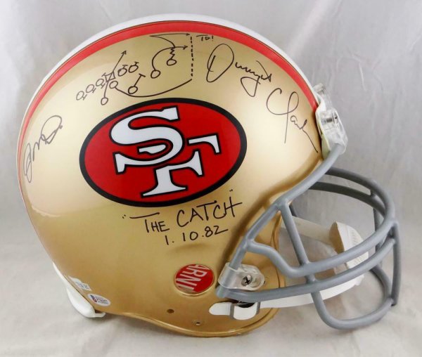 Joe Montana Autographed Football Memorabilia Nfl Merchandise