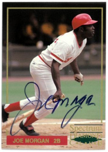 Joe Morgan signed 1987 Hygrade Baseball's All-Time Greats Trading