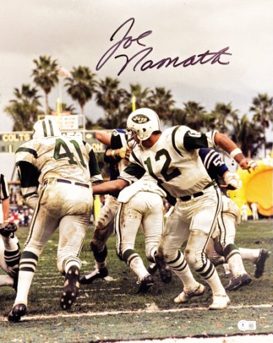 JOE NAMATH  Los Angeles Rams 1977 Wilson Throwback NFL Football Jersey