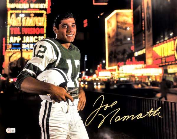 100% AUTHENTIC MITCHELL & NESS 1968 JOE NAMATH New York JETS JERSEY