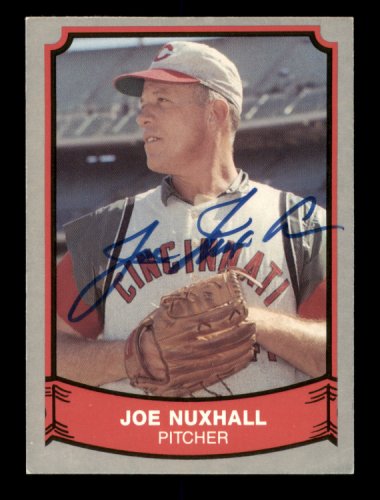 Joe Nuxhall Autographed Memorabilia  Signed Photo, Jersey, Collectibles &  Merchandise