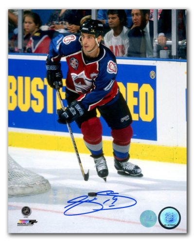 Joe Sakic Colorado Avalanche Autographed Signed 1996 Stanley Cup Finals 8x10 Photo