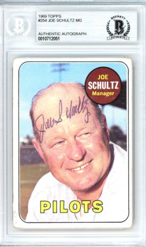 Joe Schultz Baseball Cards