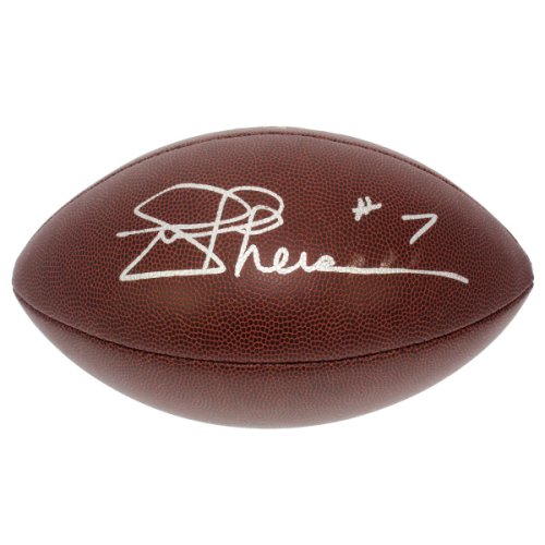 joe theismann autographed football