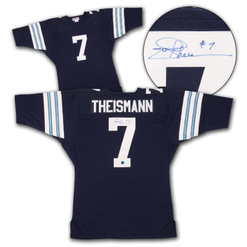 Joe Theismann Toronto Argonauts Autographed Signed Custom CFL Football Jersey