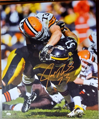 Joe Thomas Signed Cleveland Browns 2007 Bowman Chrome Rookie Card #BC94  (PSA/DNA Encapsulated)