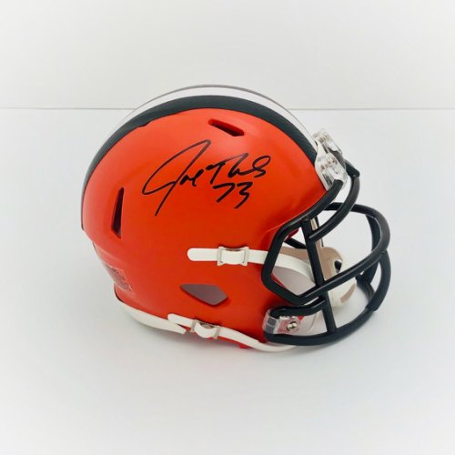 Joe Thomas Cleveland Browns Autographed Signed Mini Helmet - Certified Authentic