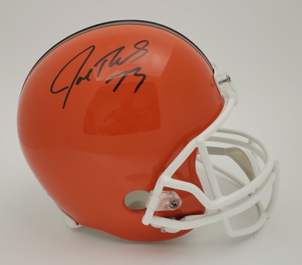 Joe Thomas Cleveland Browns Autographed Signed Supergrip Football - JSA  Authentic