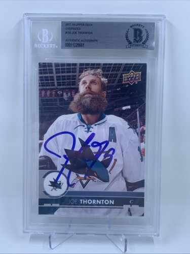 joe thornton signed jersey