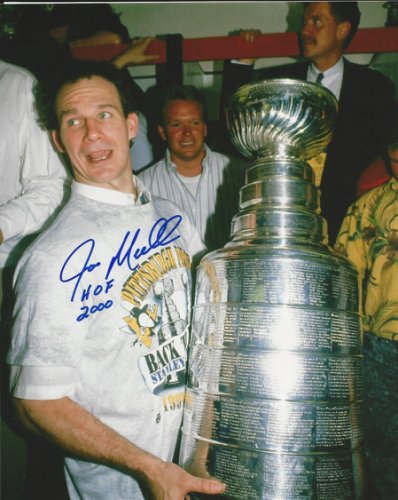 Joey Mullen Autographed Signed HOF 2000 Pittsburgh Penguins 16X20 Photo - Main Line Autographs