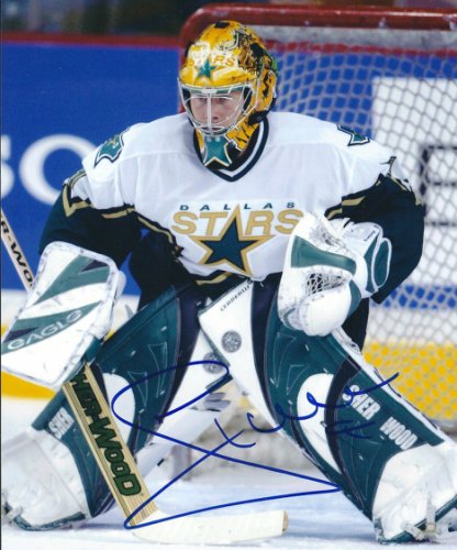 Johan Hedberg Signed Pittsburgh Penguins Rookie Card 2