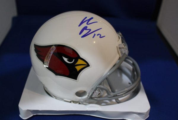 John Brown Autographed Signed Arizona Cardinals Mini Helmet With COA - Autographs