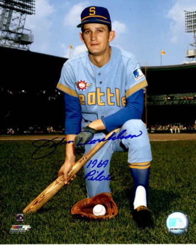 John Donaldson Autographed Signed 8X10 Seattle Pilots Photo - Autographs