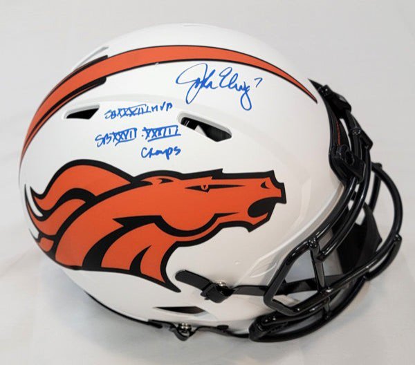 John Elway Autographed Duke Official NFL Football Denver Broncos UDA COA  Signed - Inscriptagraphs Memorabilia