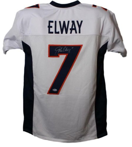 john elway jersey signed