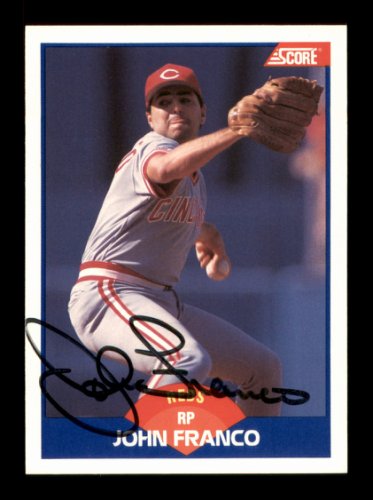 Lot Detail - John Franco 1985 Cincinnati Reds Signed Game-Used Jersey