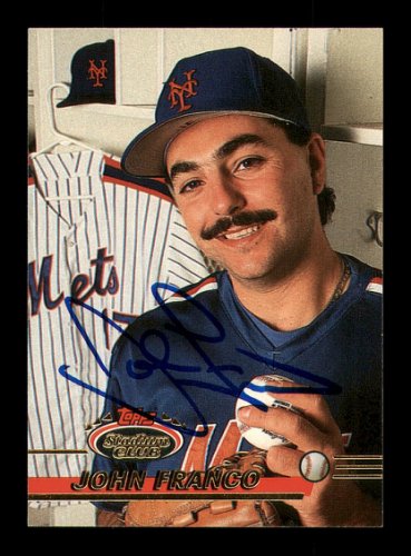 John Franco MLB Memorabilia, John Franco Collectibles, Verified Signed John  Franco Photos