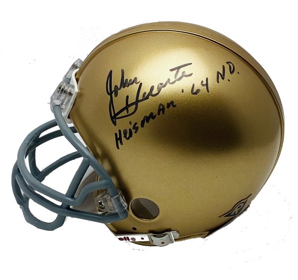 Autographed Notre Dame Fighting Irish Mini Helmets | Signed Mini Helmets