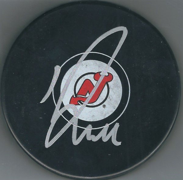 John Quenneville Autographed Signed New Jersey Devilshockey Puck - Autographs