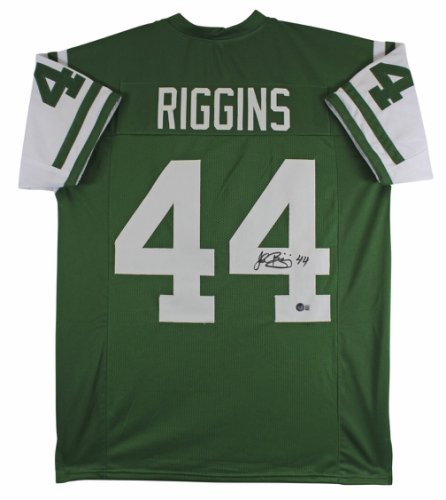 JOHN RIGGINS CUSTOM NEW YORK JETS THROWBACK JERSEY