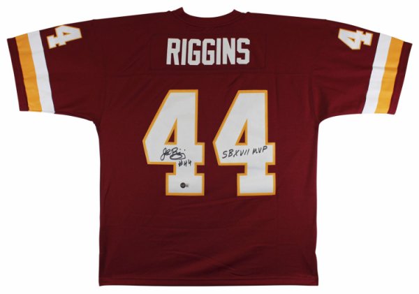 John Riggins Autographed Memorabilia  Signed Photo, Jersey, Collectibles &  Merchandise