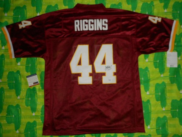 john riggins autographed jersey