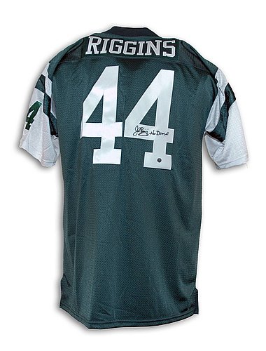 John Riggins New York Jets Autographed Signed Throwback Jersey