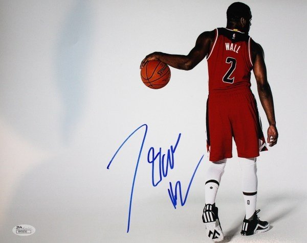john wall autographed jersey