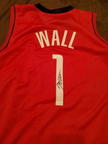 john wall autographed jersey