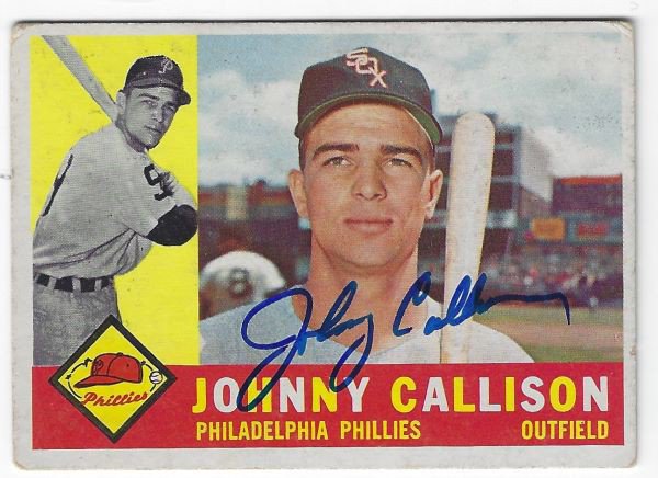 Johnny Callison Baseball Cards