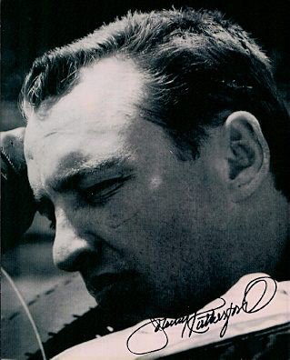 Johnny Rutherford Autographed Signed Auotgraphed - Indy Racing Photo - Autographs