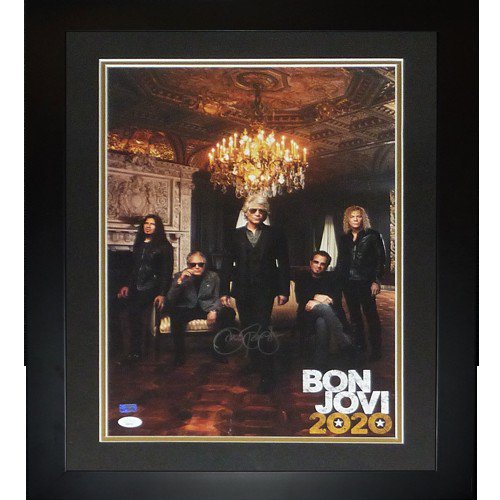 Jon Bon Jovi Autographed Signed Bon Jovi 2020 Deluxe Framed Poster - JSA
