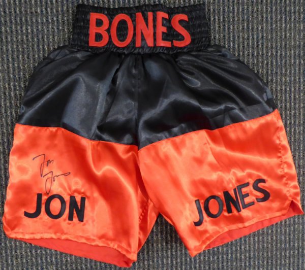 Jon Bones Jones Autographed Signed UFC Fighting Trunks PSA/DNA #159215