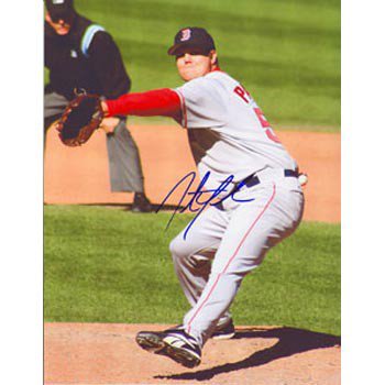 Jonathan Papelbon Signed Autograph Boston Red Sox Custom Jersey Beckett  Witness