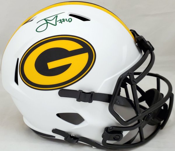 Green Bay Packers Autographed Full Size Helmets Signed Helmets