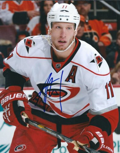 Jordan Staal Autographed Signed Carolina Hurricanes Jersey - JSA COA