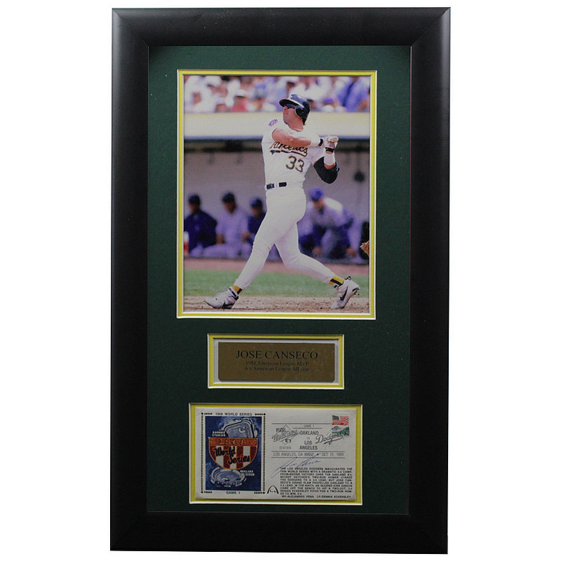 Jose Canseco Autographed Signed Framed First Day Cover - Certified Authentic