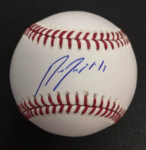 Jose Ramirez Autographed Cleveland Indians Authentic Baseball Batting Helmet   Bas Coa