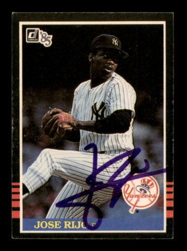 Jose Rijo Autographed Signed 1985 Donruss Rookie Card #492 New