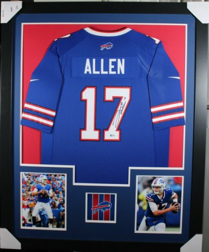 Josh allen signed jersey framed Clearance