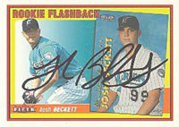 Josh Beckett Autographed Signed Authentic La Dodgers Cool Base