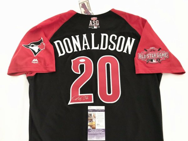 donaldson signed jersey