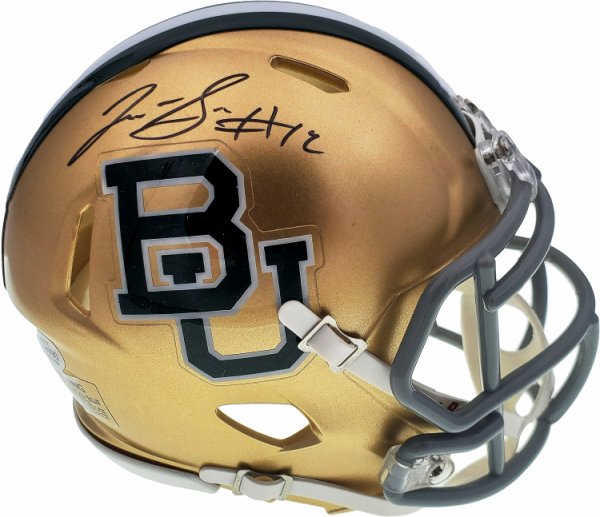 Josh Gordon Autographed Signed Baylor Bears Gold Speed Mini Helmet Beckett Beckett