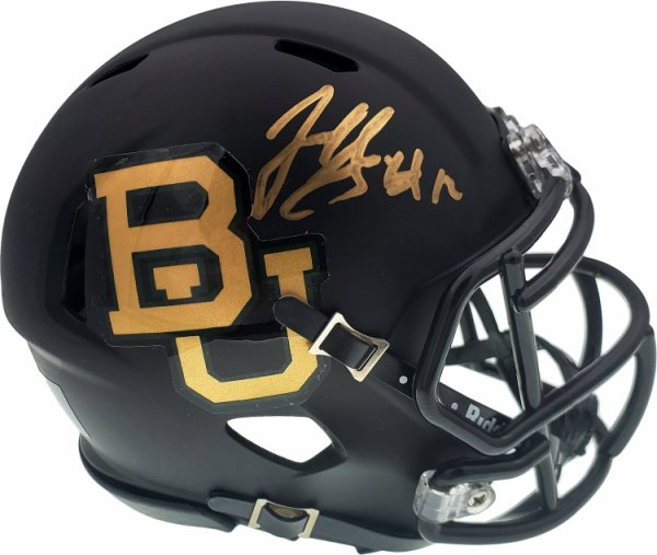 Josh Gordon Autographed Signed Baylor Bears Matte Black Speed Mini Helmet Beckett Beckett