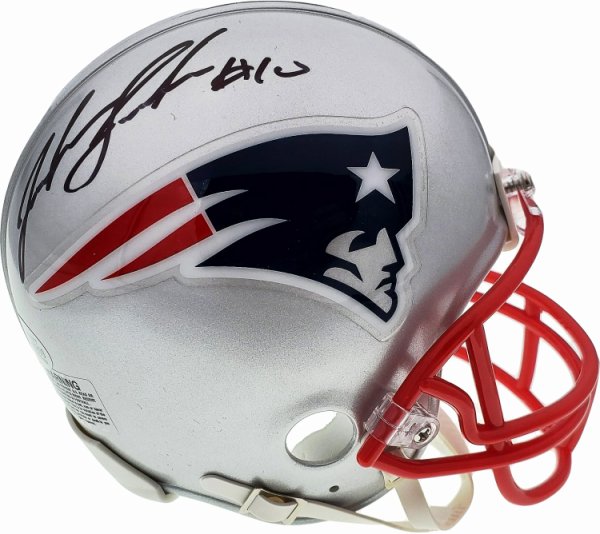 Josh Gordon Autographed Signed New England Patriots Mini Helmet Beckett Beckett