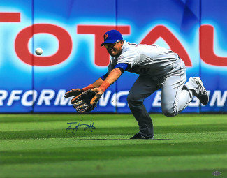 Juan Lagares Autographed Signed New York Mets 16x20 Photo (diving catch)