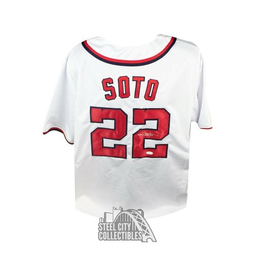 Julio Rodriguez Autographed Seattle Custom White Baseball Jersey 10-Count  Lot - JSA
